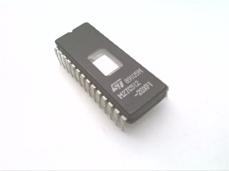 ST MICRO M27C512-20XF1