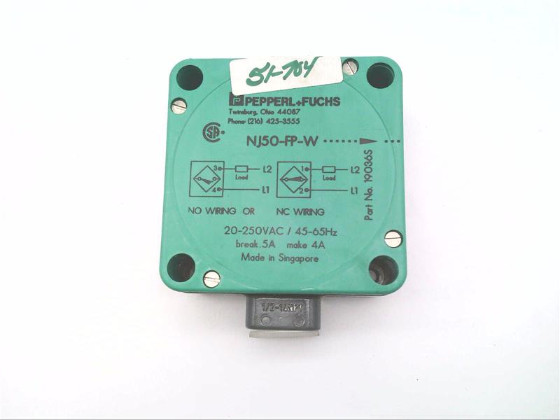 PEPPERL & FUCHS NJ50-FP-W-P1