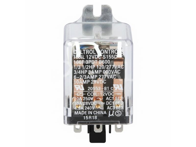 DELTROL CORP 166-3PDT-13A-12VDC