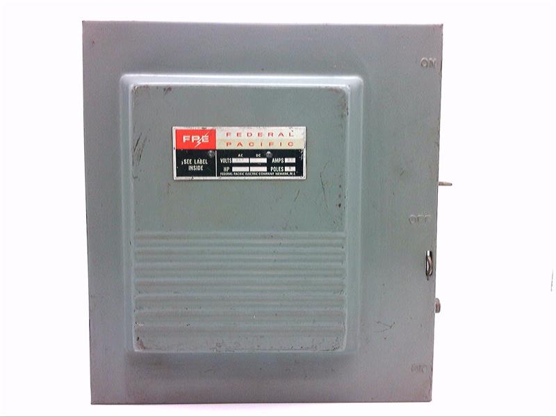 FEDERAL PACIFIC ELECTRIC DT5332