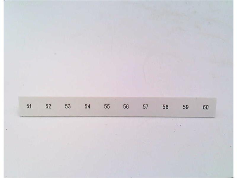 PHOENIX CONTACT ZB10,LGS:FORTL.ZAHLEN 51-60