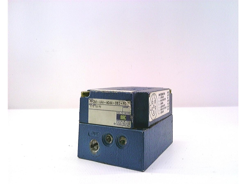 MAC VALVES INC PPC5A-AAA-AGAA-BBD-F0