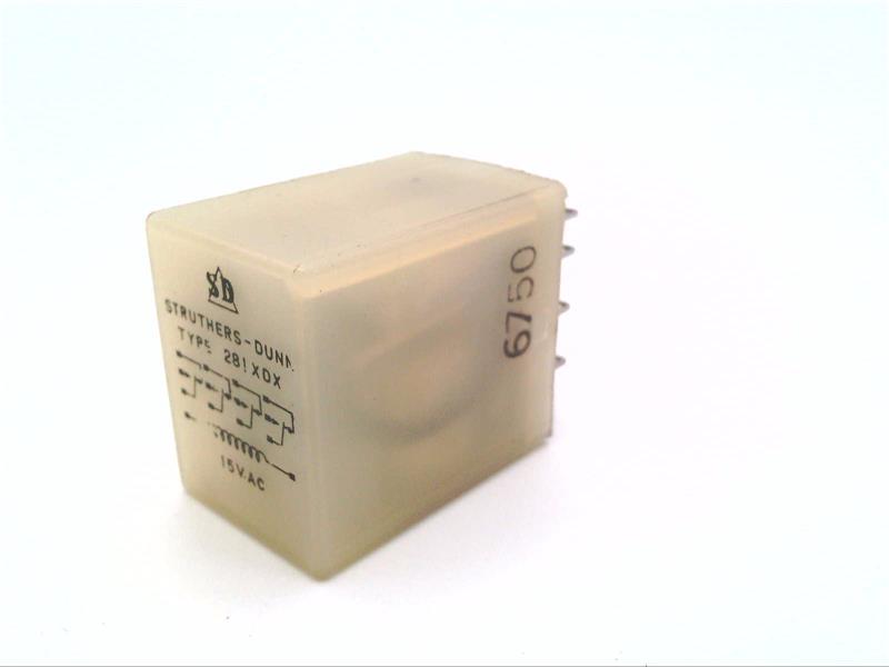 STRUTHERS DUNN RELAYS 281XDX-15A