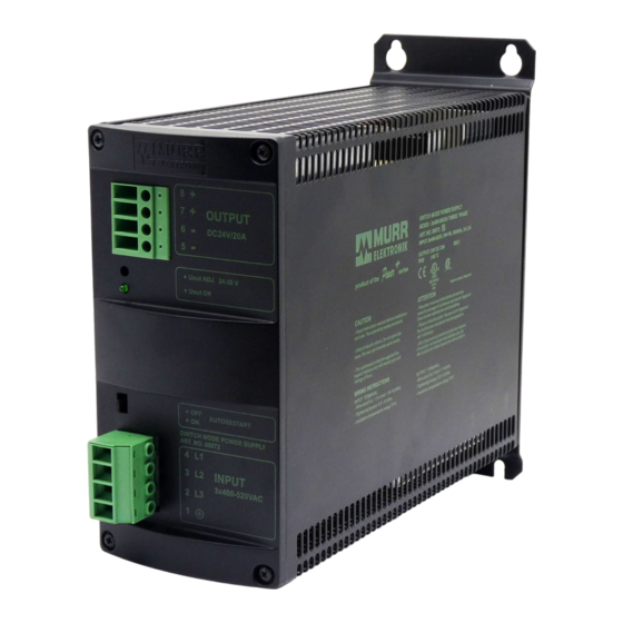 MURR ELEKTRONIK MCS20-3X400-500/24