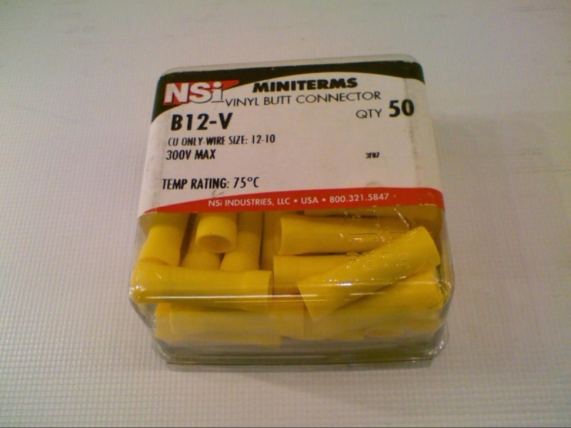 NSI INDUSTRIES B12-V
