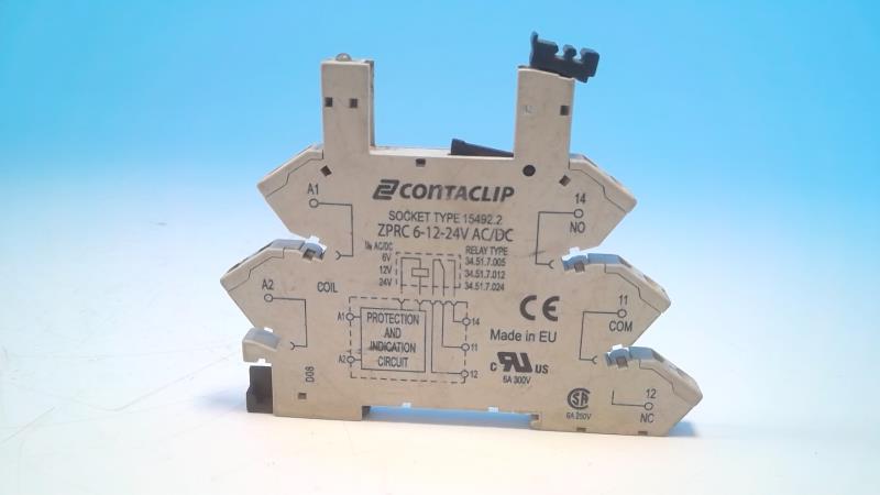CONTA CLIP ZPRC6-12-24V