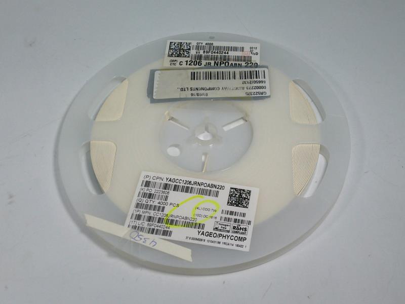 YAGEO CC1206JRNPOABN220