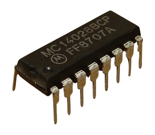 MC14028BCP by NXP SEMICONDUCTOR
