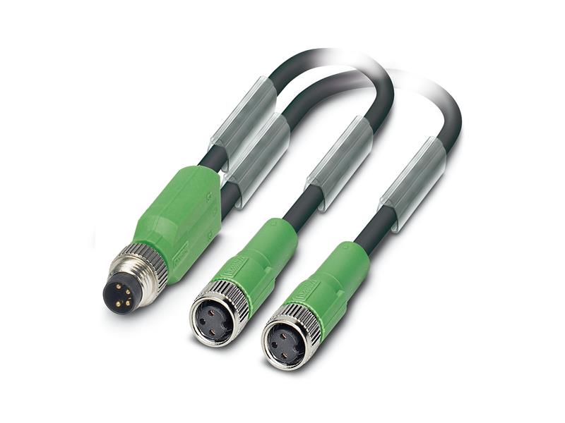 PHOENIX CONTACT SAC-3P-M8Y/2X3,0-PUR/M 8FS