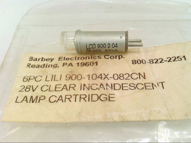 BARBEY ELECTRONICS CORP LILI900-104X-082CN