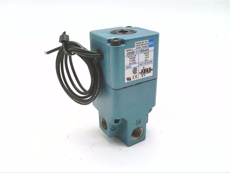 MAC VALVES INC 225B-111BAAA
