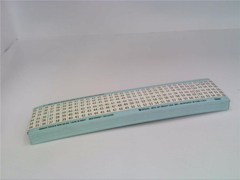 BRADY WM-34-66-PK