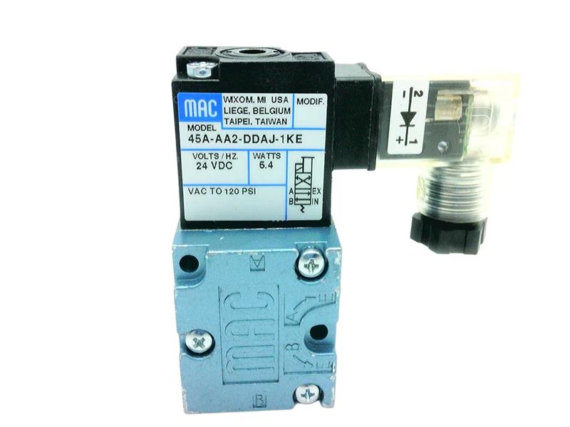 MAC VALVES INC 45A-AA2-DDAJ-1KE