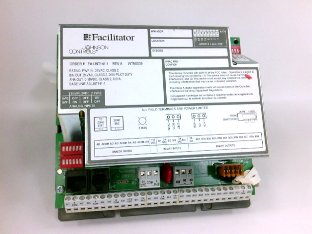 JOHNSON CONTROLS FA-UNT-141-1