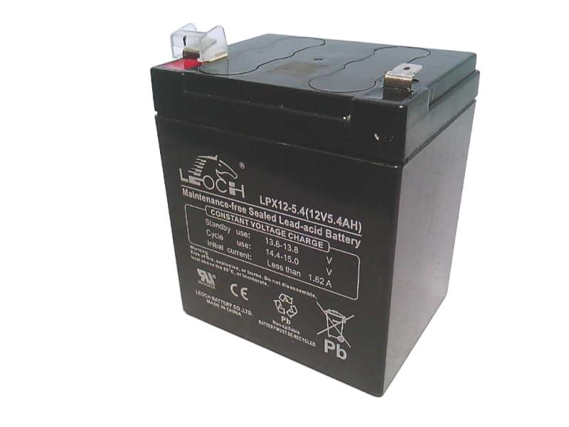 LEOCH BATTERY CORP LPX12-5.4