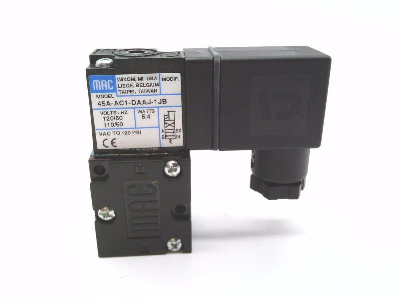 MAC VALVES INC 45A-AC1-DDAJ-1JB