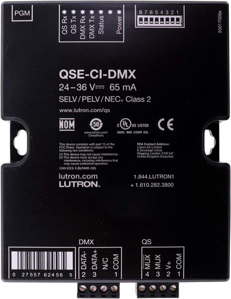 LUTRON QSE-CI-DMX