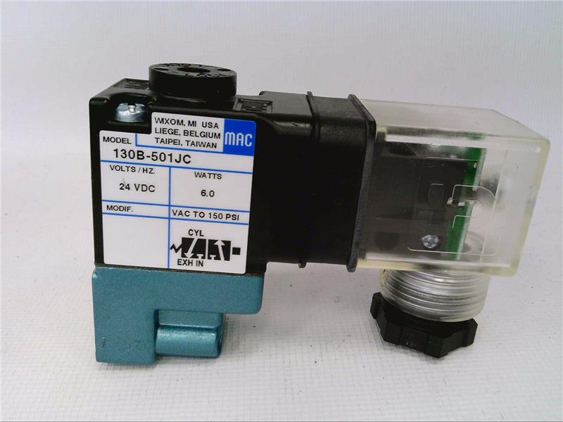 MAC VALVES INC 130B-501JC