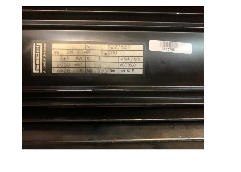 KOLLMORGEN SM 71M 2.000