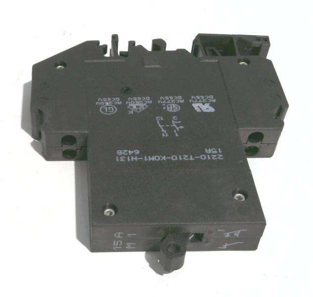 E-T-A CIRCUIT BREAKERS 2210-T210-K0M1-H131-15A