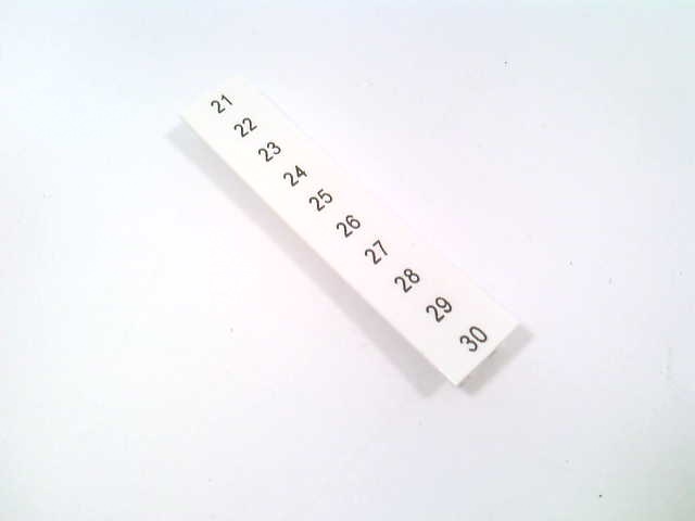 PHOENIX CONTACT ZB 5,QR:FORTL.ZAHLEN 21-30