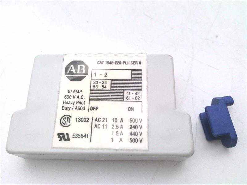 ALLEN BRADLEY 194E-E20-PL11