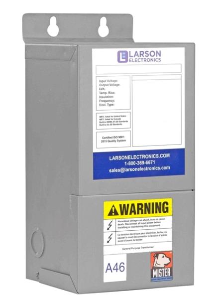 LARSON ELECTRONICS MT-BBT-208V-230V-41.67A