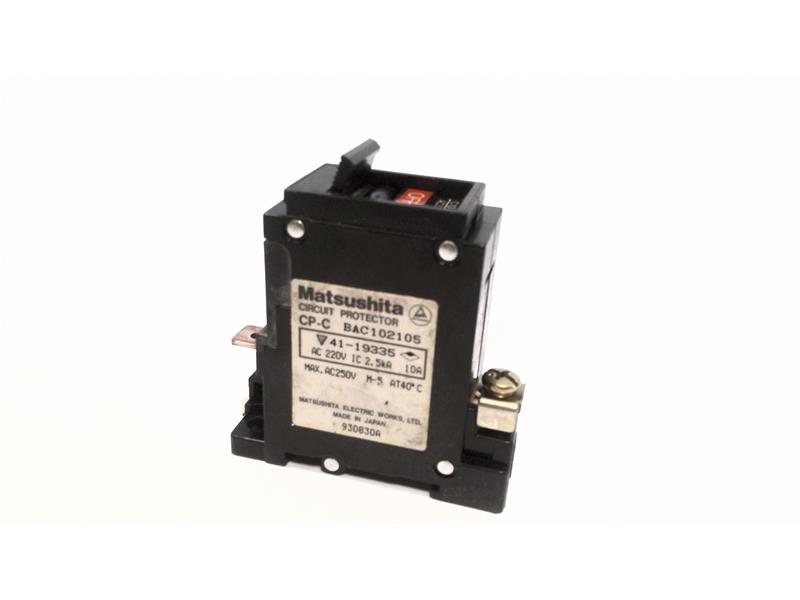 MATSUSHITA ELECTRIC CP-C BAC102105