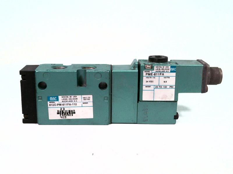 MAC VALVES INC 812C-PM-611FA-112
