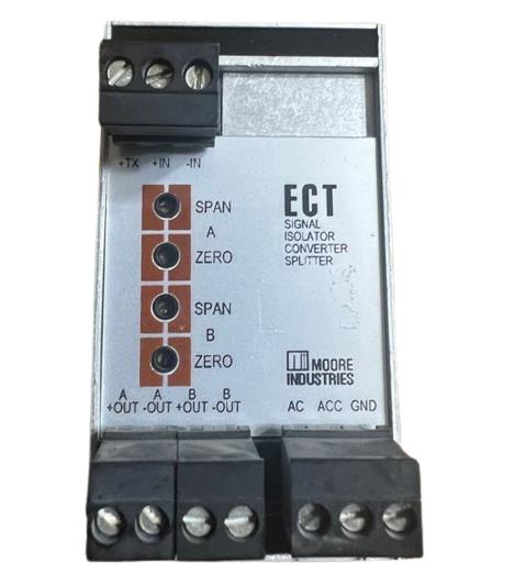 MOORE INDUSTRIES ECT/4-20MA/2X4-20MA/117AC-RF-TX(DIN)