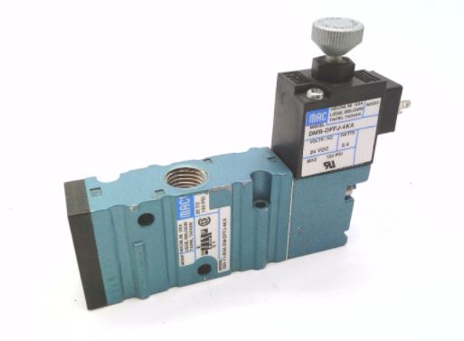 MAC VALVES INC 52A-11-B0A-DM-DFFJ-1JM