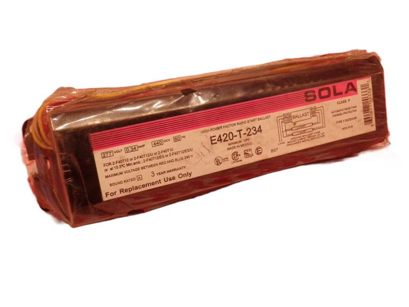 SOLA BALLASTS E420-T-234-SW
