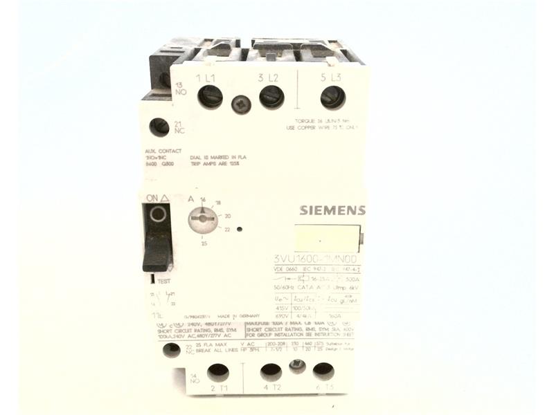 SIEMENS 3VU1600-1MN00