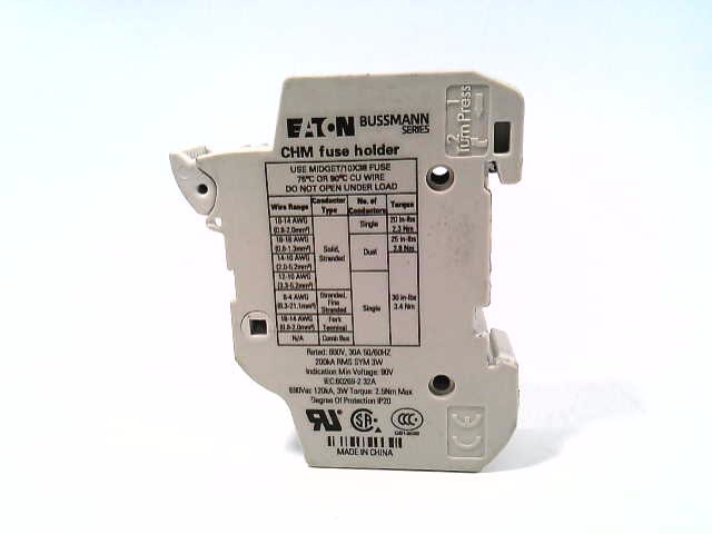 EATON CORPORATION CHM1DIU