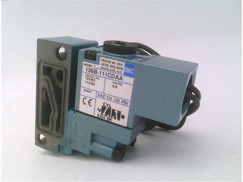MAC VALVES INC 136B-111CD