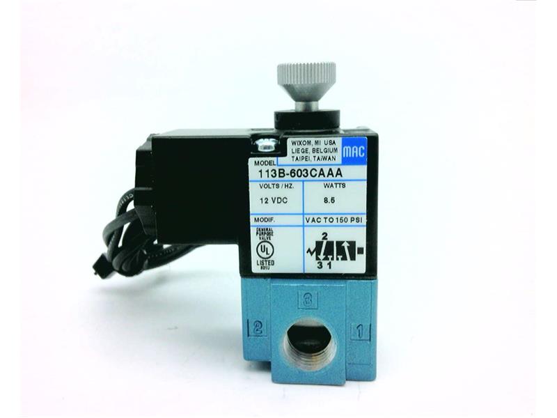 MAC VALVES INC 113B-603CAAA