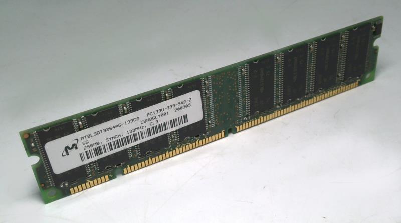 MICRON INDUSTRIES CORPORATION MT8LSDT3264AG-133C2