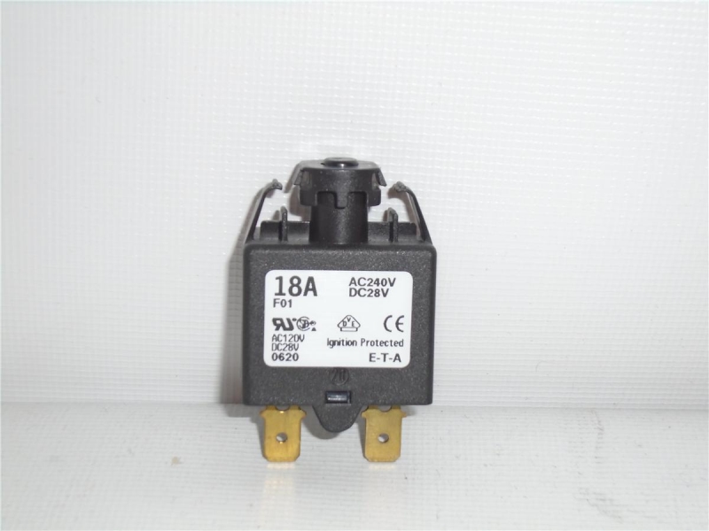 E-T-A CIRCUIT BREAKERS 1658-F01-00-P10-D01-18A