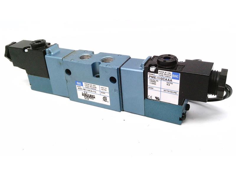 MAC VALVES INC 822C-PM-110CA-112