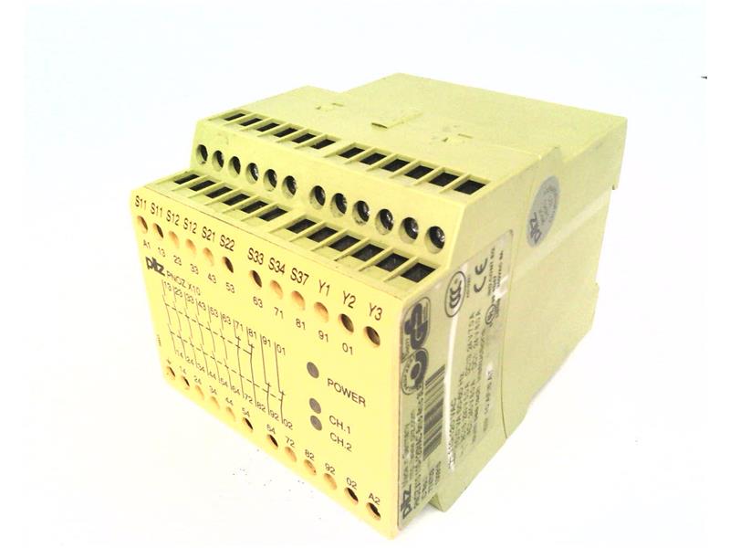 PILZ PNOZ-X10-110-120VAC-6N/O-4N/C-3LED