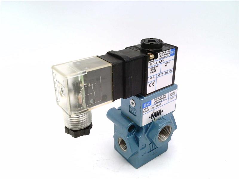 MAC VALVES INC 55B-11-PI-111JD