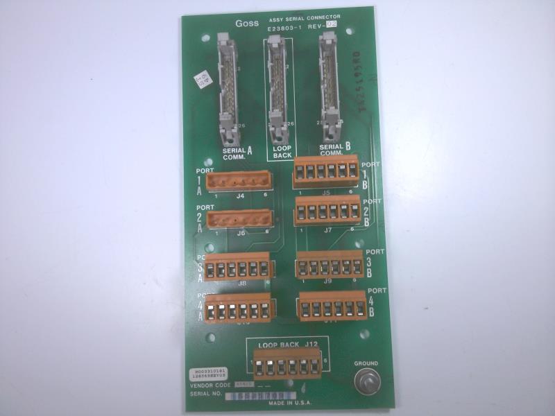 GOSS INTERNATIONAL E23803-1