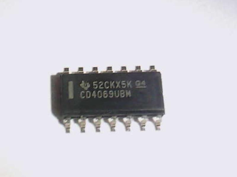 TEXAS INSTRUMENTS SEMI CD4069UBM