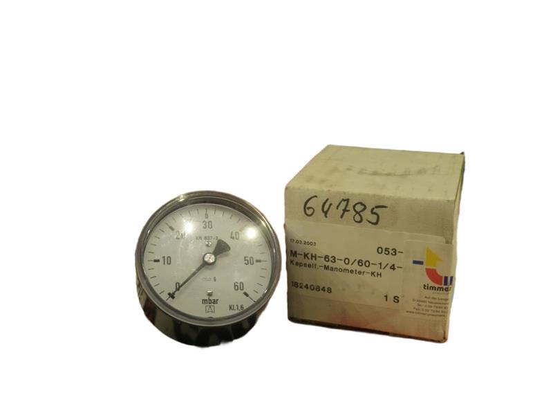 MBAR M-KH-63-0/60-1/4-ST