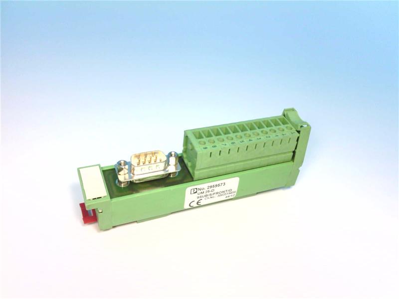 PHOENIX CONTACT UM 25-D 9SUB/S/FRONT/Q