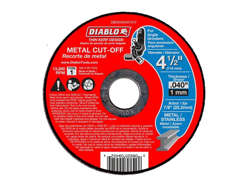 DIABLO TOOLS DBD045040115F