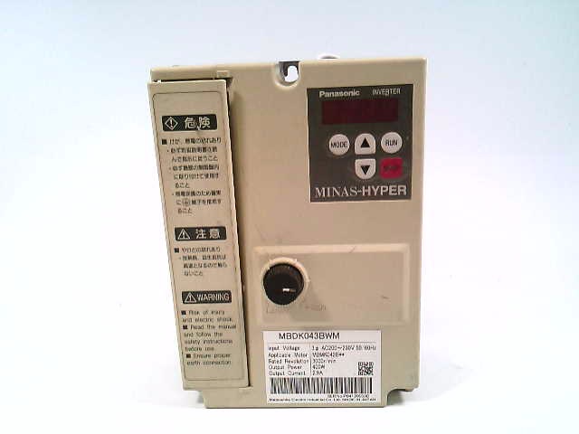 MATSUSHITA ELECTRIC MBDK043BWM