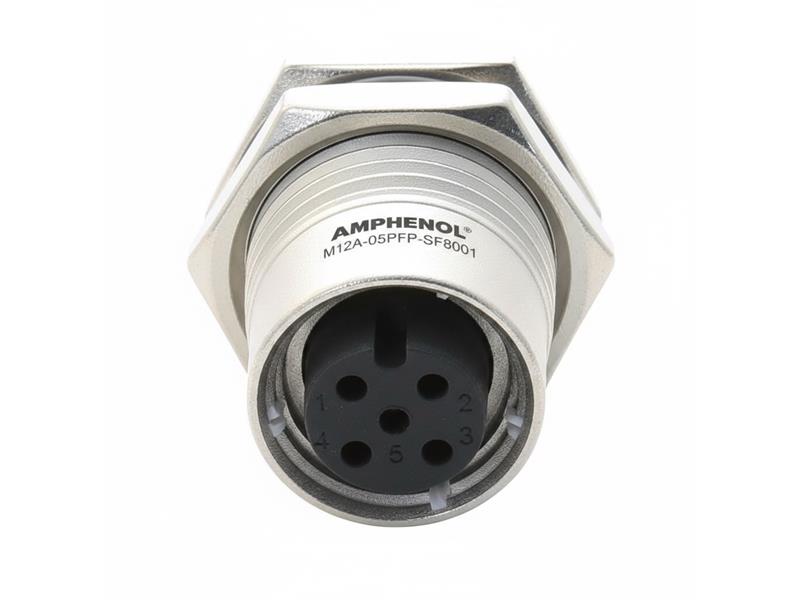 AMPHENOL M12A-05PFFP-SF8001