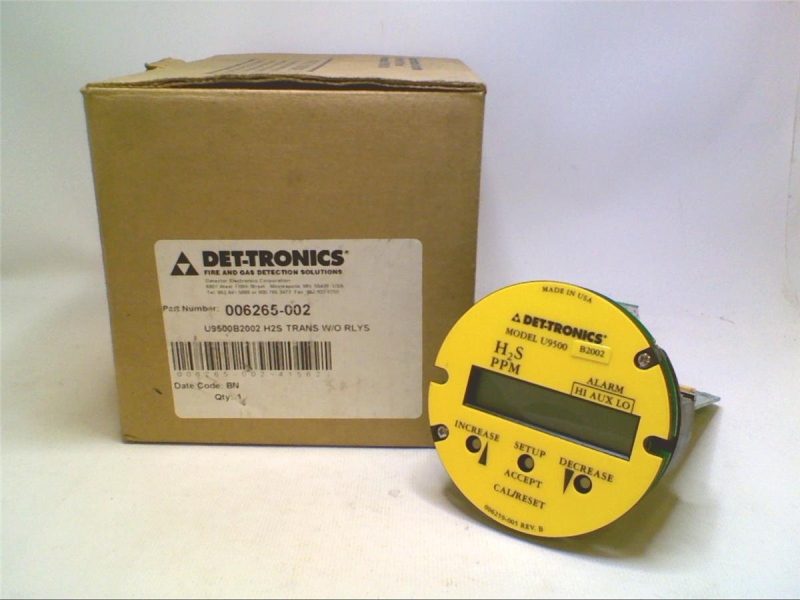 DET TRONICS 006265-002