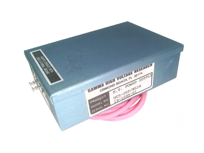 GAMMA HIGH VOLTAGE RESEARCH UC5-20P/M52A